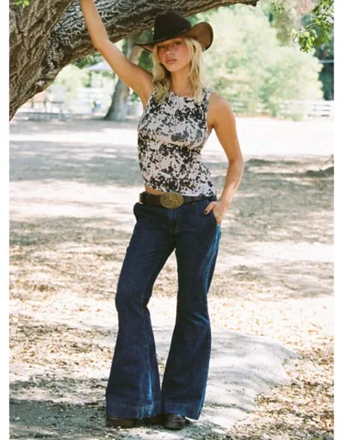 Acapulco Low Rise Flare Jeans