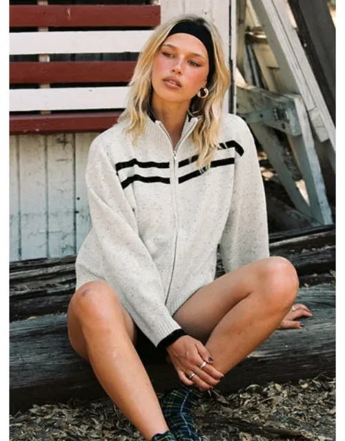 Overstayed Zip Through Cardigan