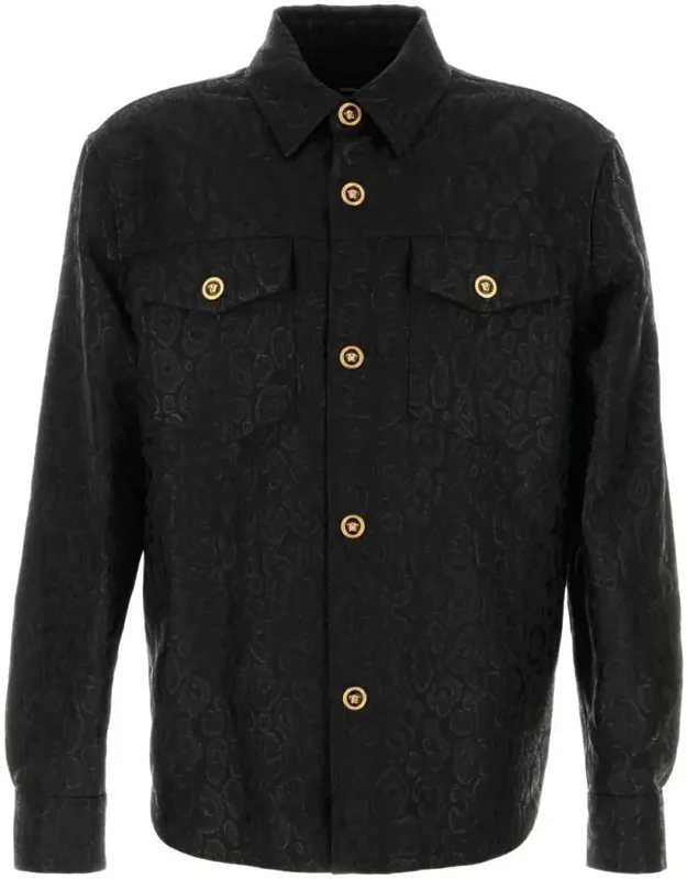 Jacquard Leopard Jacket