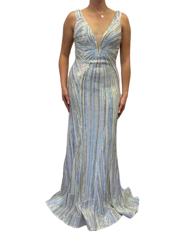 Sequin Maxi Dress