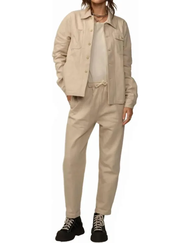 Haruto Drawstring Japanese Flannel Pants