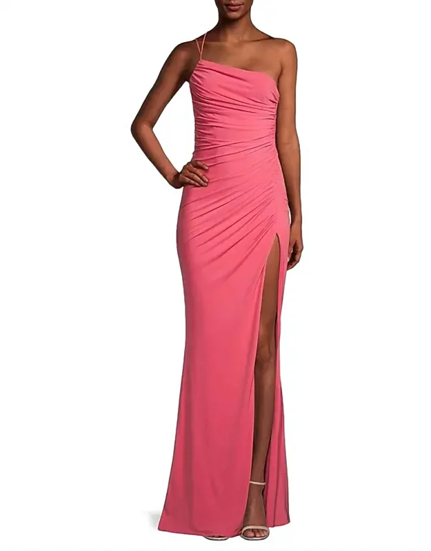 Winnipeg One Shoulder Maxi Dress