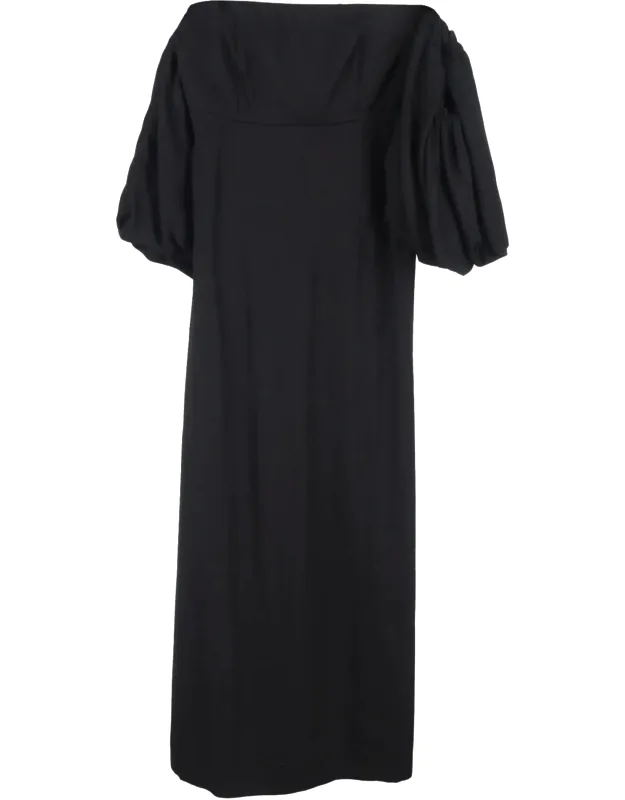 Off Shoulder Midi Dress