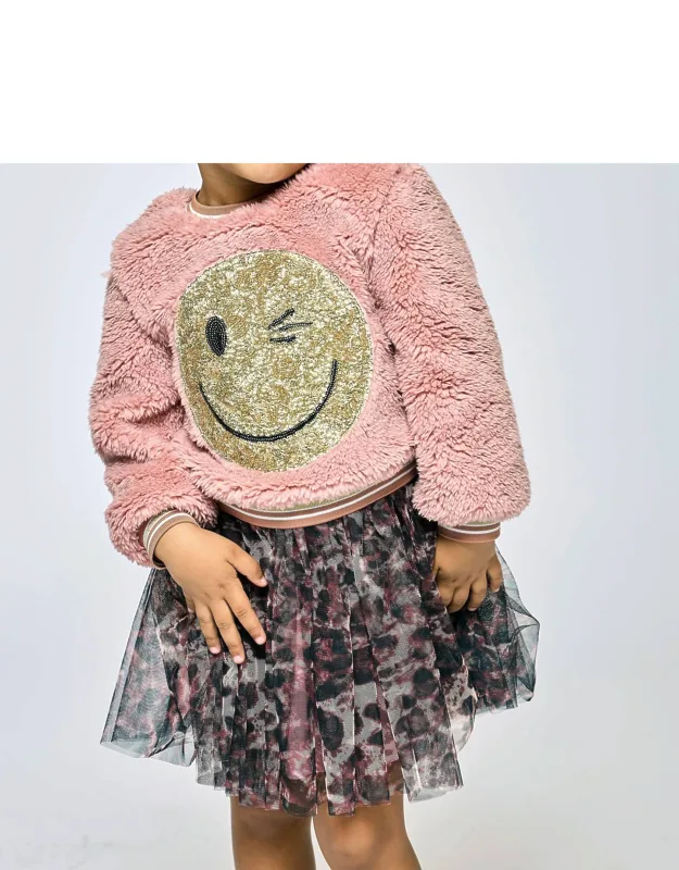 Sherpa Happy Face Dress