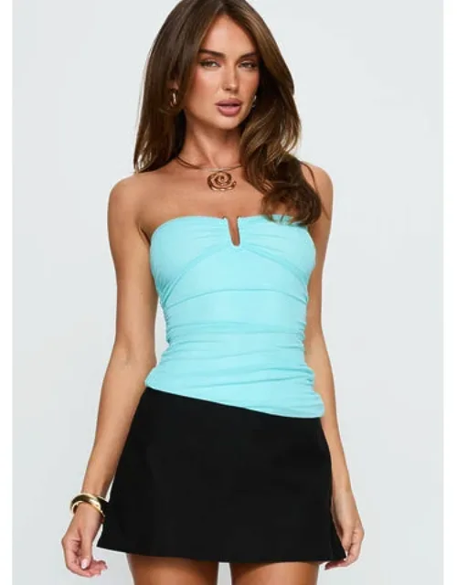 Reminisce Strapless Hardware Detail Top