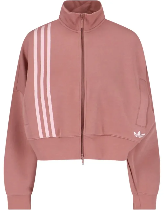 Off Placed 3 Stripes Zipped Sweatshirt