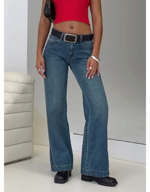Dog Days Mid Rise Denim Jeans