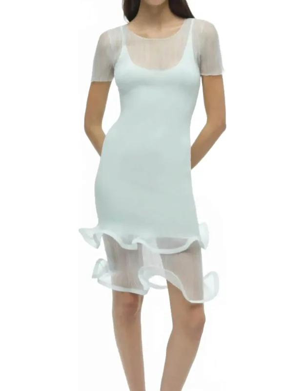 Jett Sheer Mini Dress