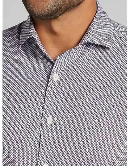 Big & Tall Chillflex Modern Fit 4-way Stretch Button Up Shirt