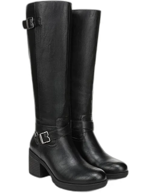 Prairie Block Heel Knee High Boots