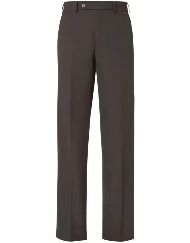 Cigarette Wool Trousers