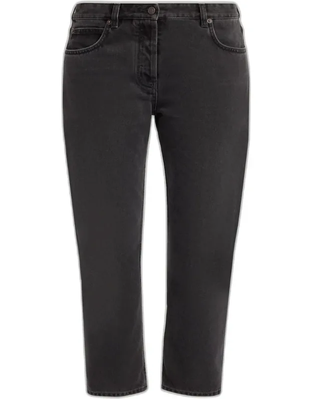 Riaco Straight-leg Ankle Jeans