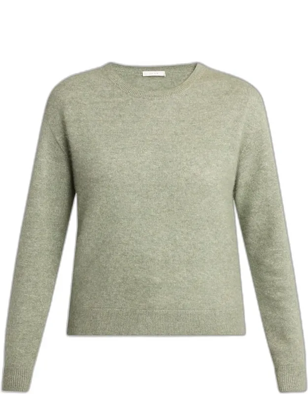 Cashmere-silk Crewneck Sweater