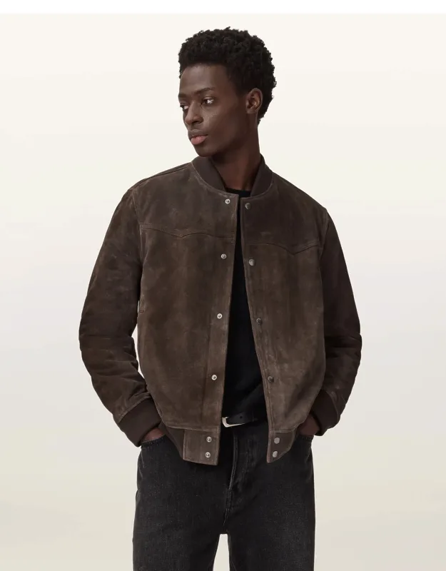 Stafford Leather Bomber Jacket