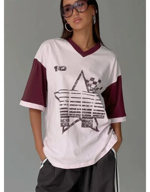 Nachell Short Sleeve Moto Top