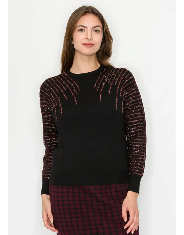Sweater With Glitter Effect