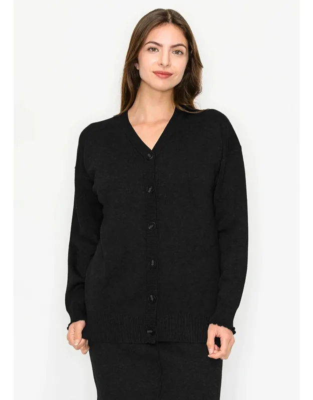 Knit V-neck Cardigan