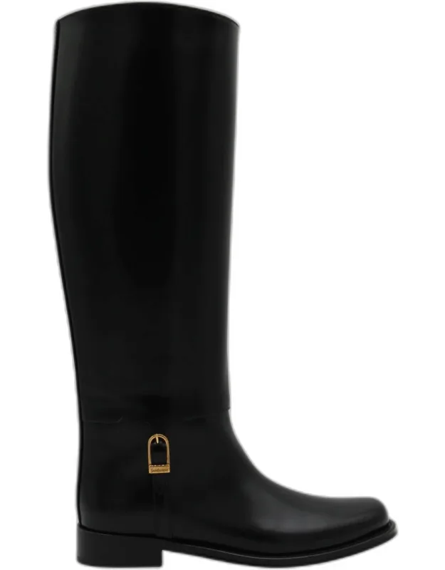 Horny Leather Boots