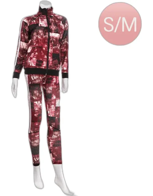 Side Double Stripe Detail Track Jacket Set