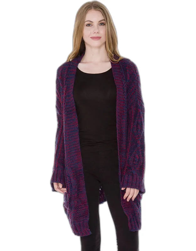 Front Pocket Knit Cardigan