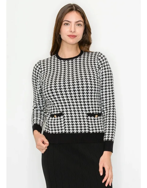 Houndstooth Sweater