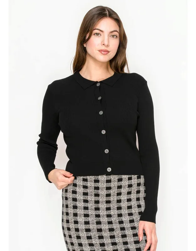 Everyday Collared Cardigan