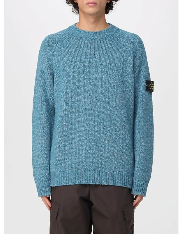 Sweater Color Gnawed Blue