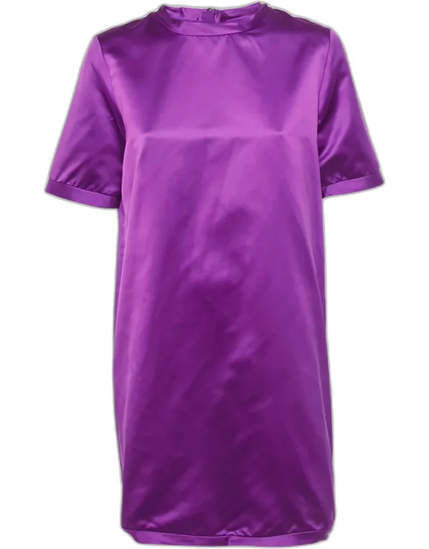 Satin Shift Dress