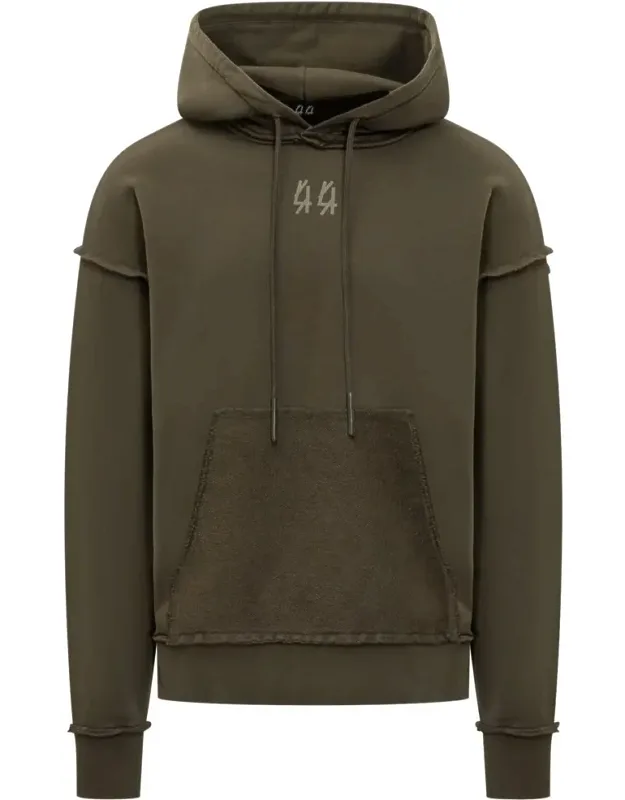 Hoodie Sweatshirt With Embroidered Logo