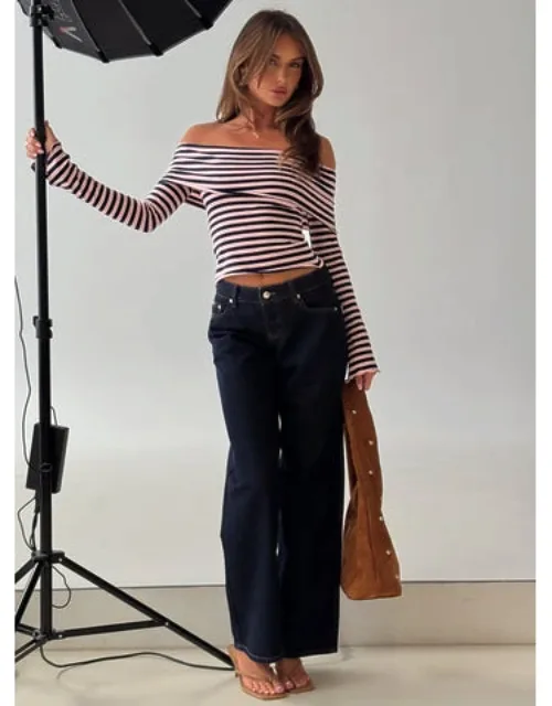 Ellanor Low Rise Straight Leg Jeans