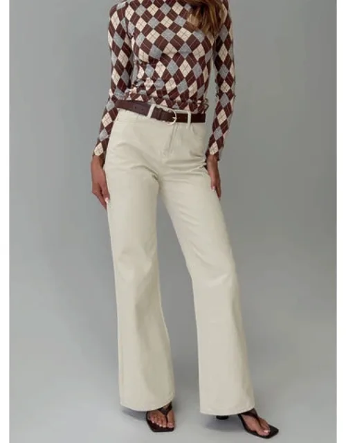 Maple Mid Rise Flare Jeans