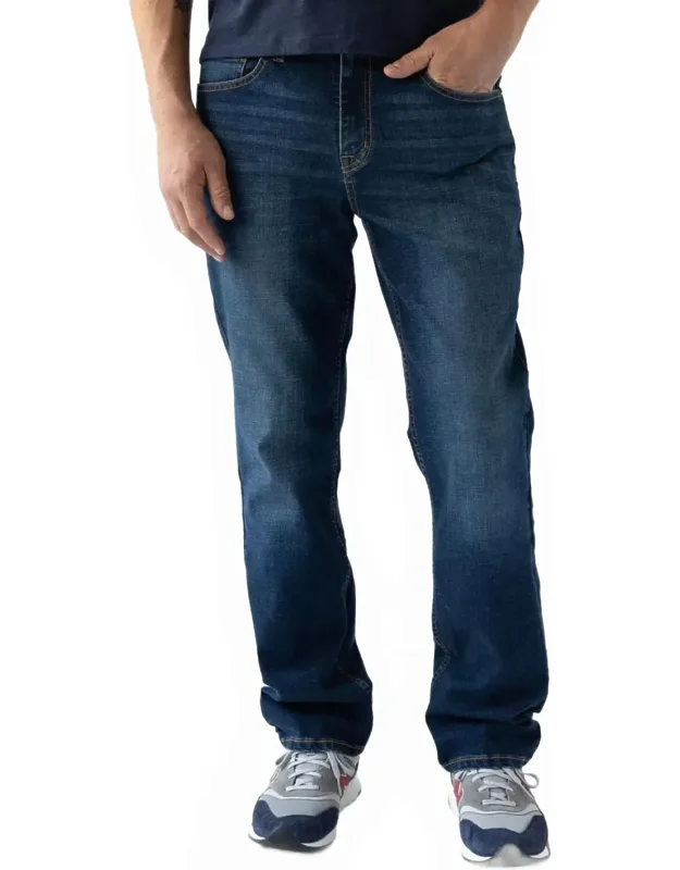 Relaxed Straight Leg Jeans