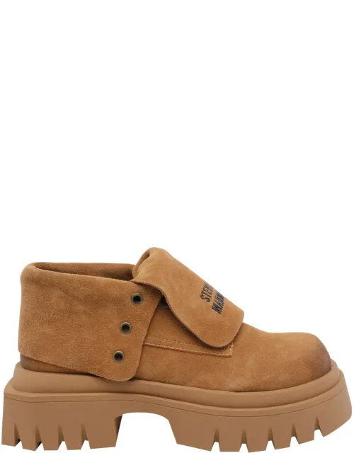 Heeled Shoe Parkview, Round Toe, Suede Upper