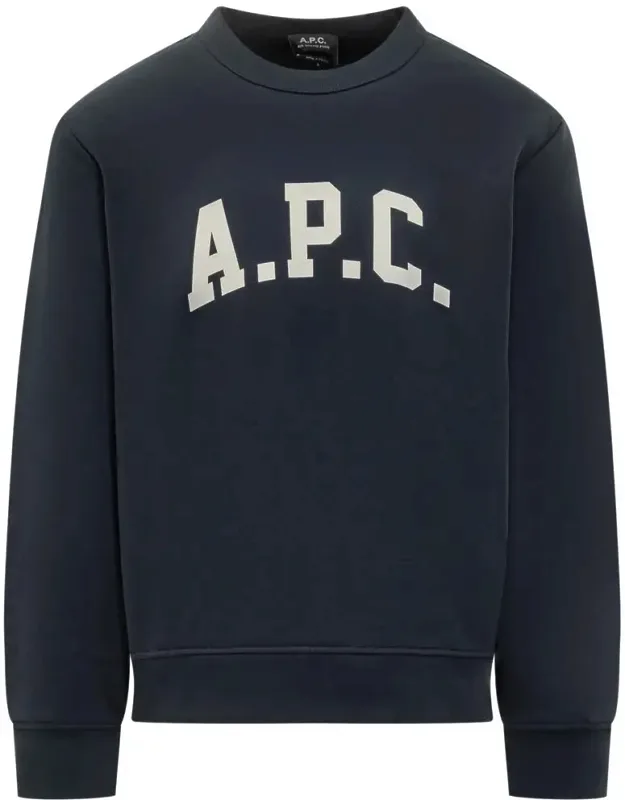 Sweatshirt With Contrast Logo