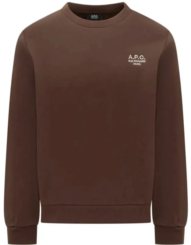 Sweatshirt With White Logo