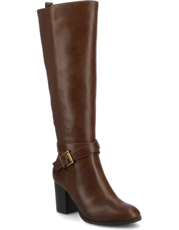 Avalonn Knee High Wide-calf Dress Boots