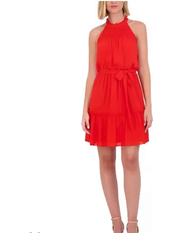 Poppy Sleeveless Mini Dress