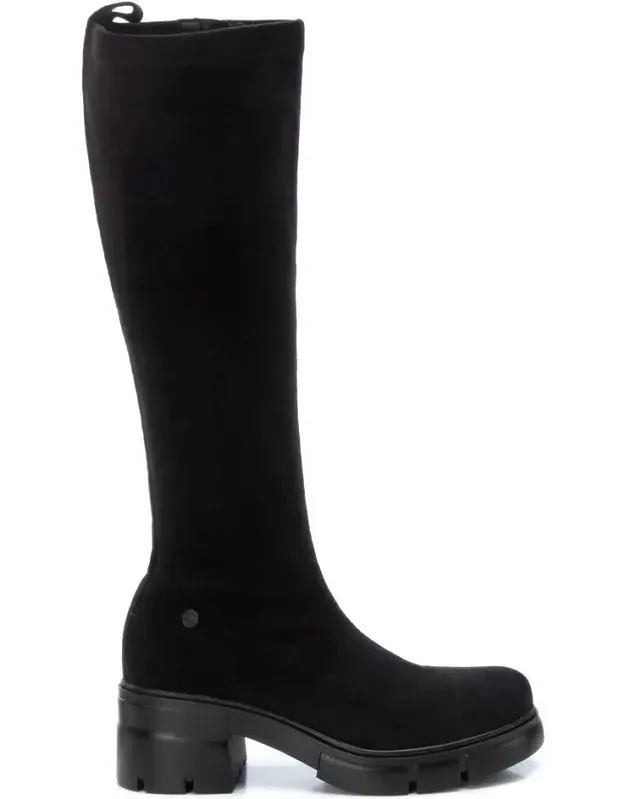 Suede Tall Boots