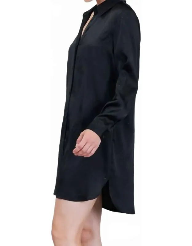 Shirt Dress With Stars