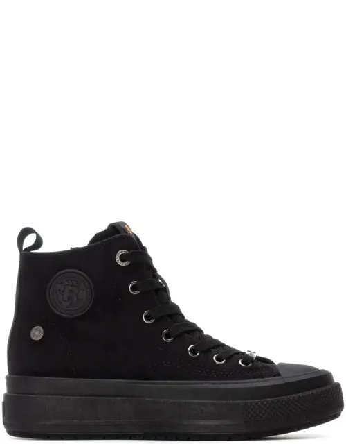 Casual High Top Suede Sneakers