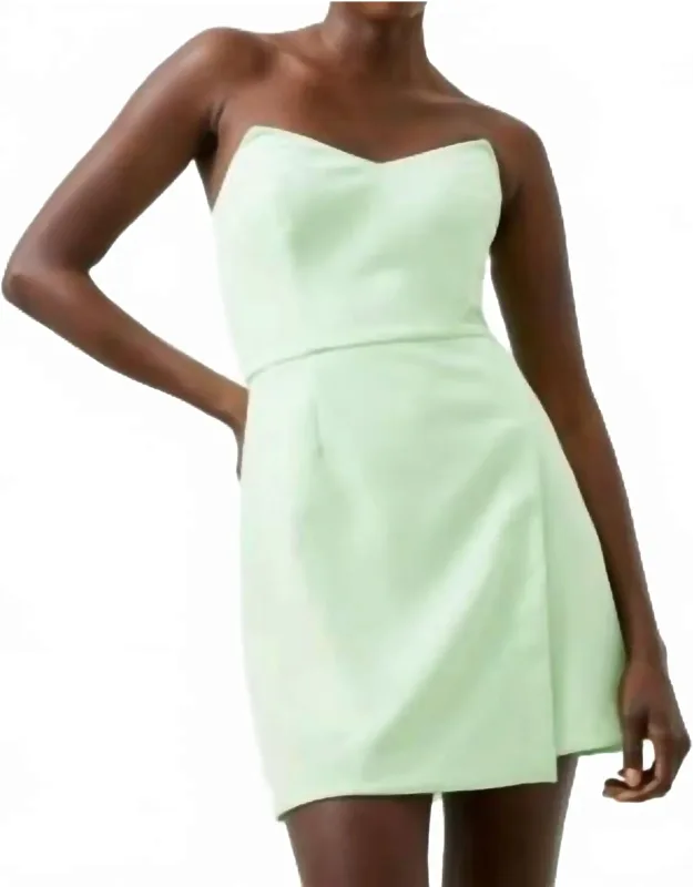 Whisper Strapless Mini Dress