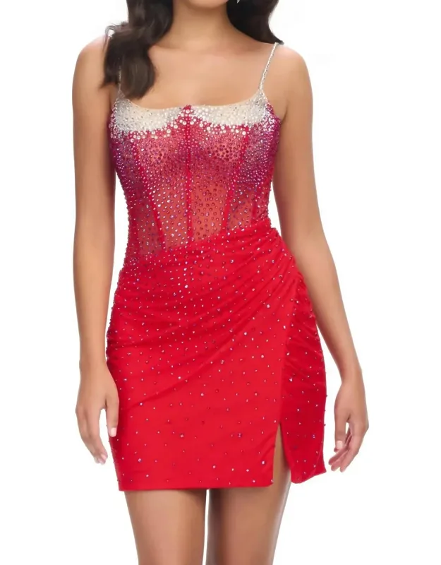 Corset Bustier Cocktail Dress