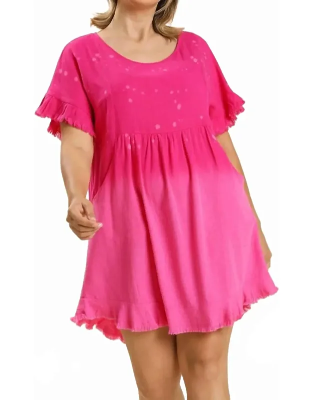 Dip Dye Pocket Dress