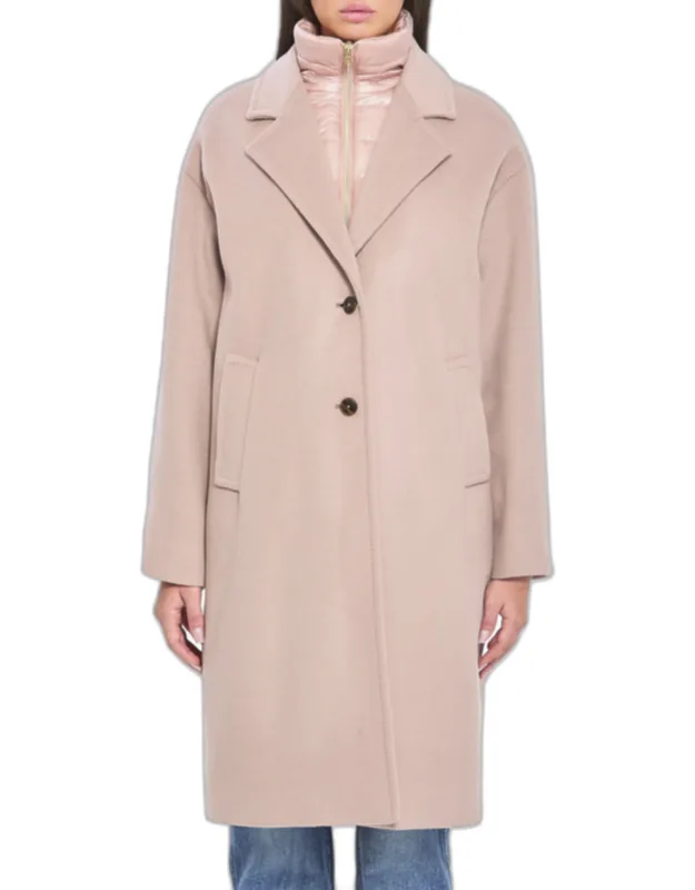 Ultralight Wool And Nylon Coat
