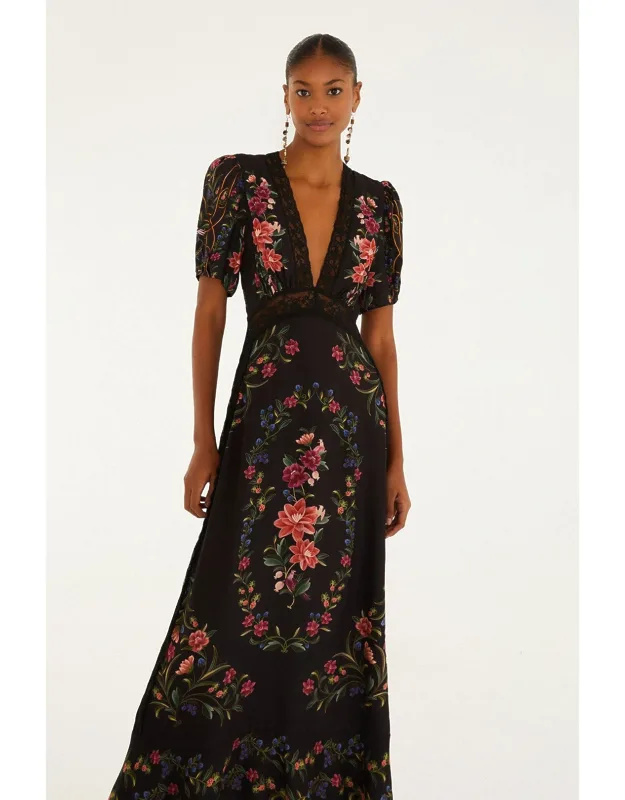 Belle Garden Maxi Dress