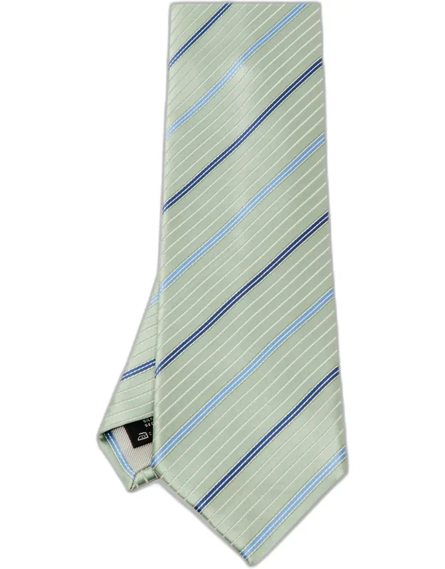 Striped Silk Tie