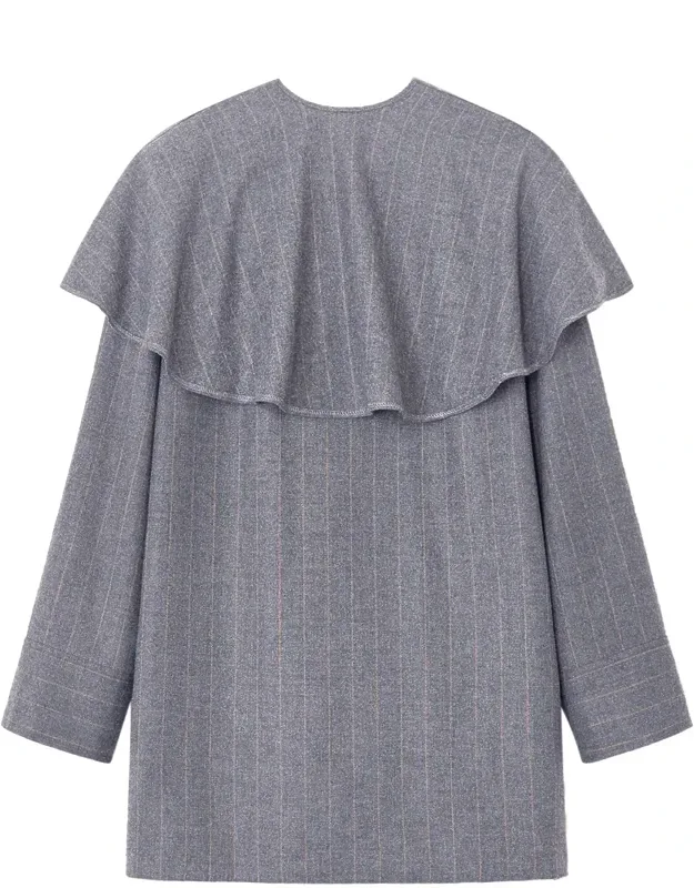 Stripe Circle Collar Dress