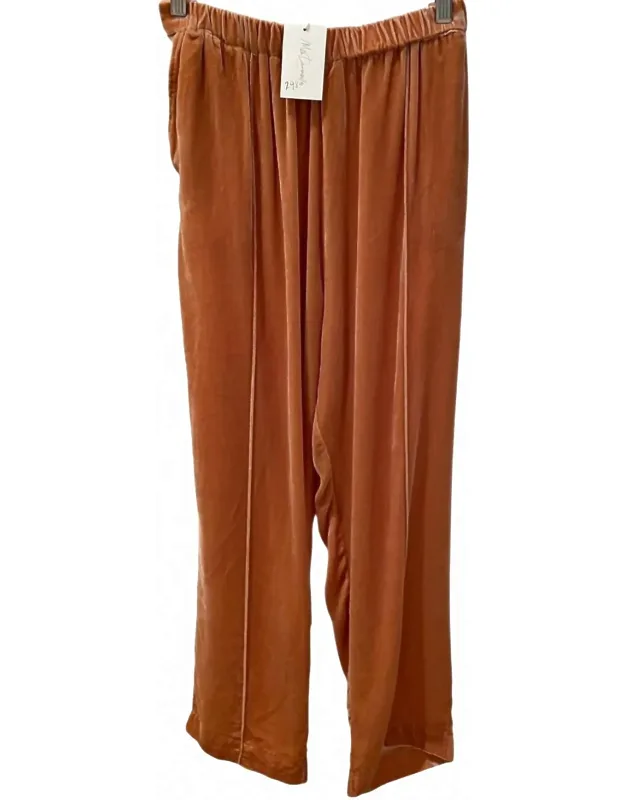 Belami Pants In Velvet