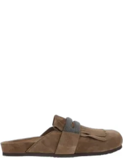 Suede Slippers