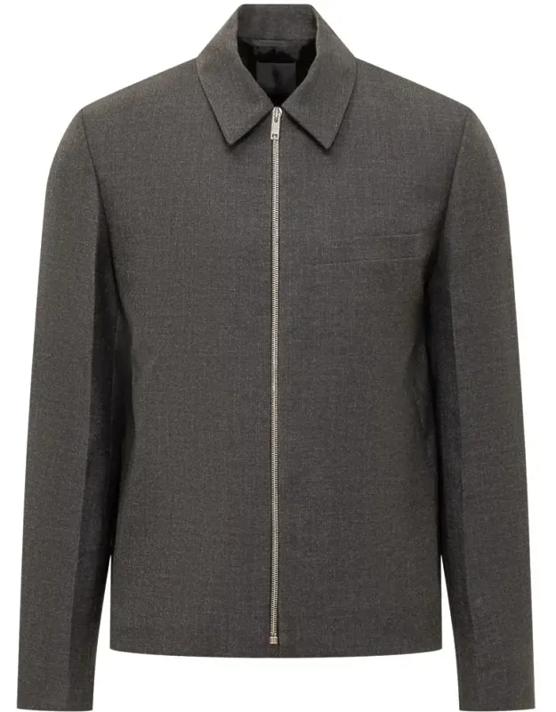 Wool Zip Jacket